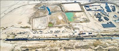 股票配资炒股网址 中企科威特新城“治水”记